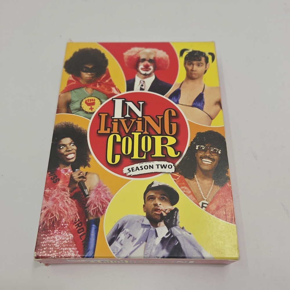 In‎ Living Color - Season 2 (DVD, 2004, 4-Disc Set)